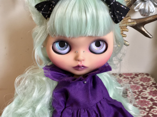 Custom Blythe Doll Factory OOAK “Adelia” by Dollypunk21 *Free Set of Extra Hands*